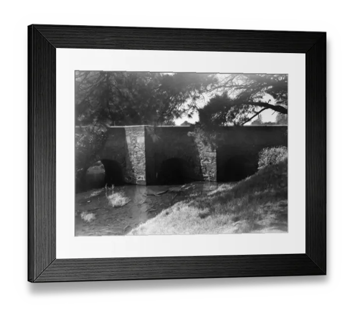 Framed Print : St Erth Bridge near St Ives, Cornwall, June 1946