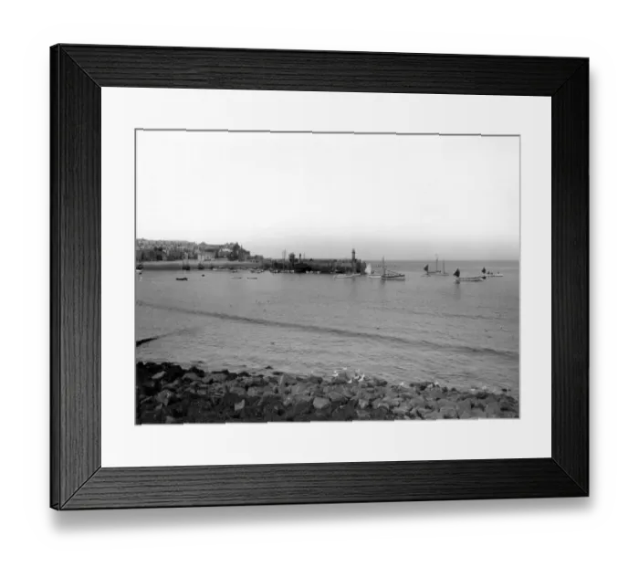 Framed Print : St Ives Harbour, Cornwall, August 1928 Framed Print : St Ives Harbour, Cornwall, August 1928