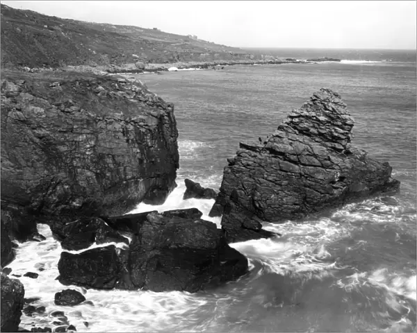 Clodgy Point, St Ives, Cornwall, June 1946