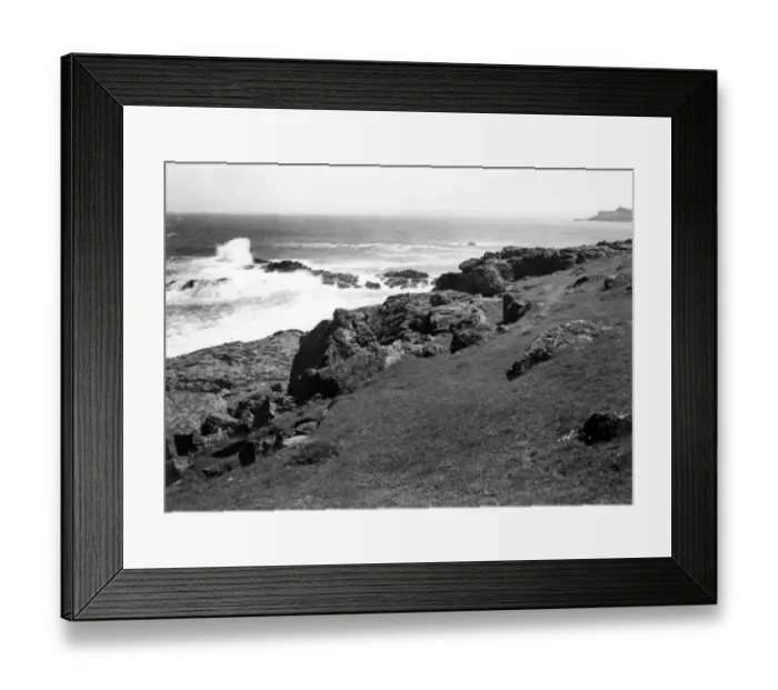 Framed Print : Clodgy Point, St Ives, Cornwall, June 1946 Framed Print : Clodgy Point, St Ives, Cornwall, June 1946