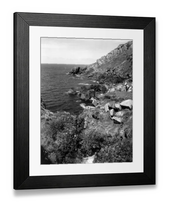 Framed Print : Treveal Cove, St Ives, June 1946 Framed Print : Treveal Cove, St Ives, June 1946