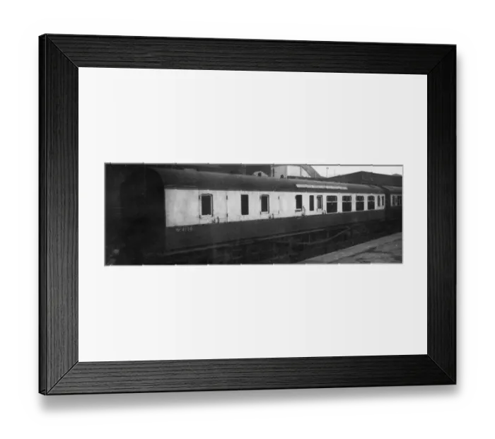 Framed Print : No. 4120 Brake Corridor Third Carriage, 1936 Framed Print : No. 4120 Brake Corridor Third Carriage, 1936