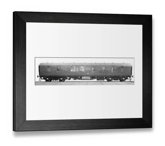 Framed Print : No. 69 Passenger Brake Van, 1941 Framed Print : No. 69 Passenger Brake Van, 1941