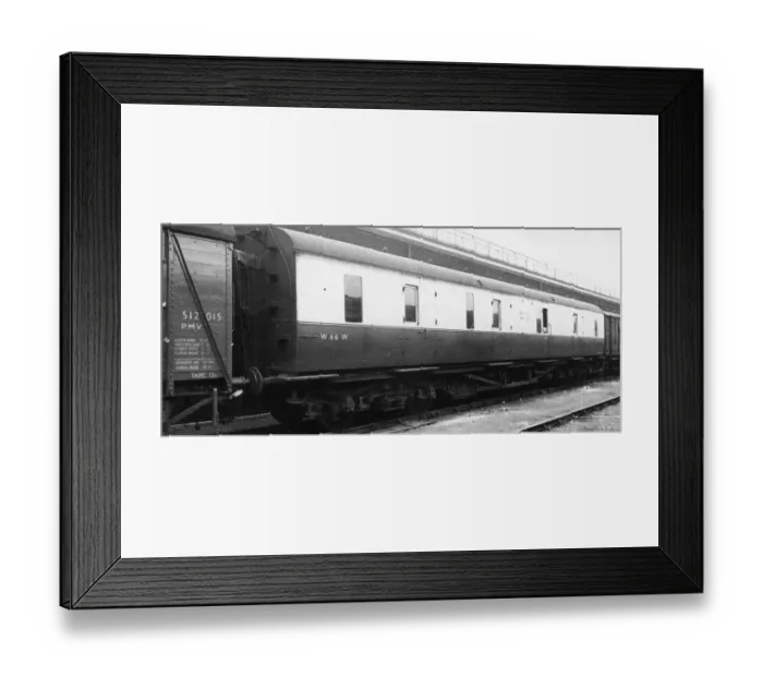Framed Print : No. 66 Passenger Brake Van, 1941