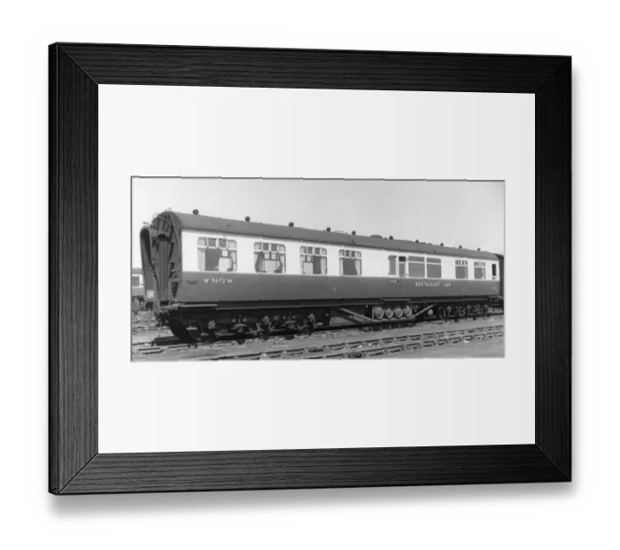 Framed Print : No. 9672 Composite Restaurant Carriage Framed Print : No. 9672 Composite Restaurant Carriage