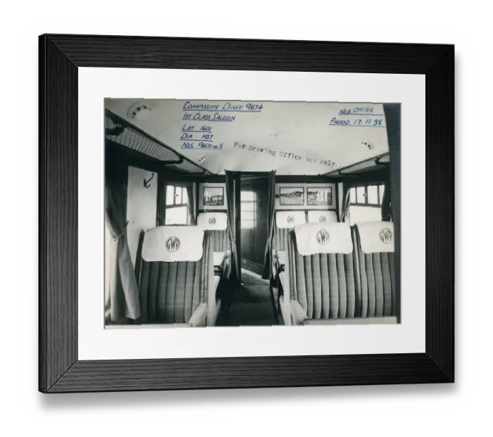 Framed Print : First Class Saloon, Restaurant Car, 1938 Framed Print : First Class Saloon, Restaurant Car, 1938