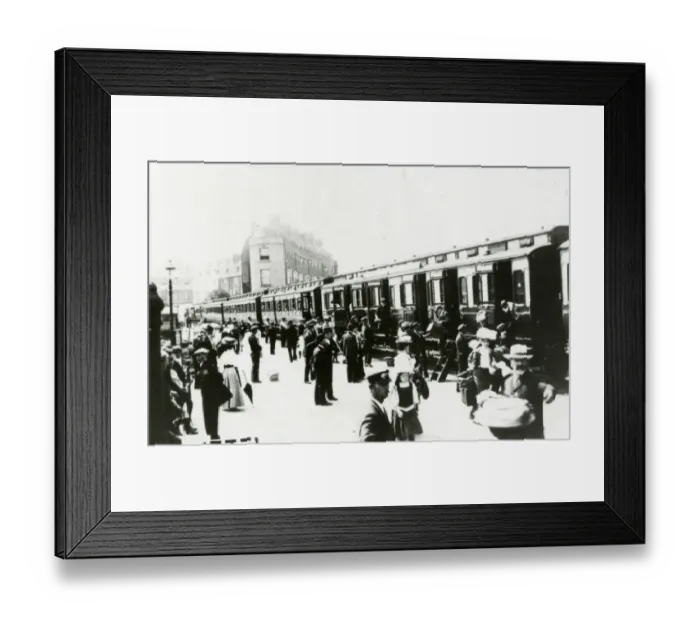 Framed Print : Weymouth Quay Station, c1905