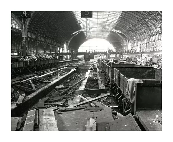 Paddington Station, Platforms 4 & 5 Reconstruction, 1967