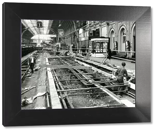 Paddington Station, Platform 1 Reconstruction, 1967