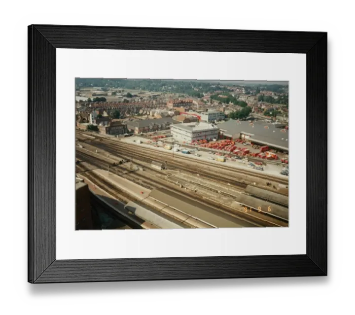 Framed Print : Reading Station, September 1991