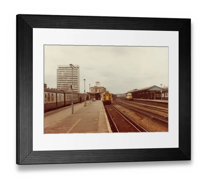 Framed Print : Reading Station, c. 1988
