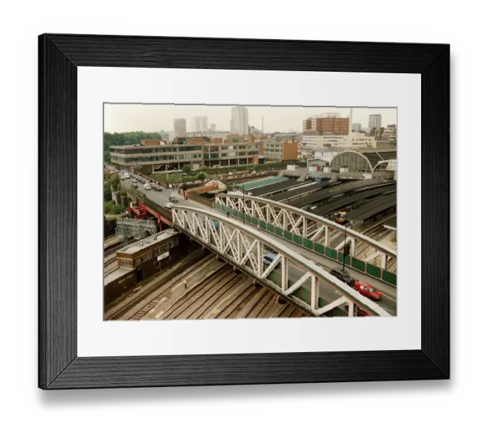 Framed Print : Paddington Station, 1992
