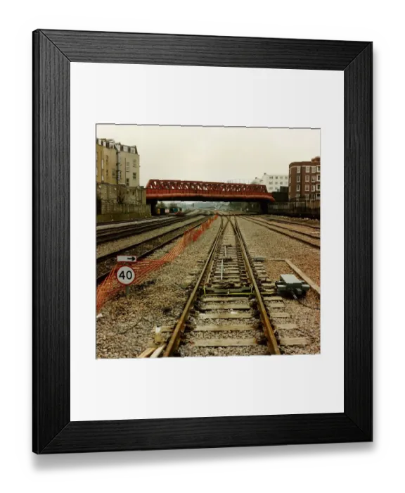 Framed Print : Paddington Station Approach, 1992 Framed Print : Paddington Station Approach, 1992