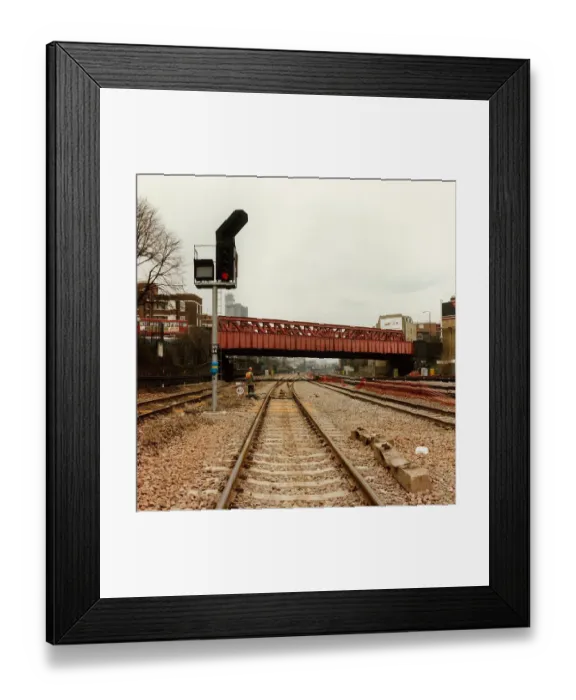 Framed Print : Paddington Station Approach, 1992 Framed Print : Paddington Station Approach, 1992