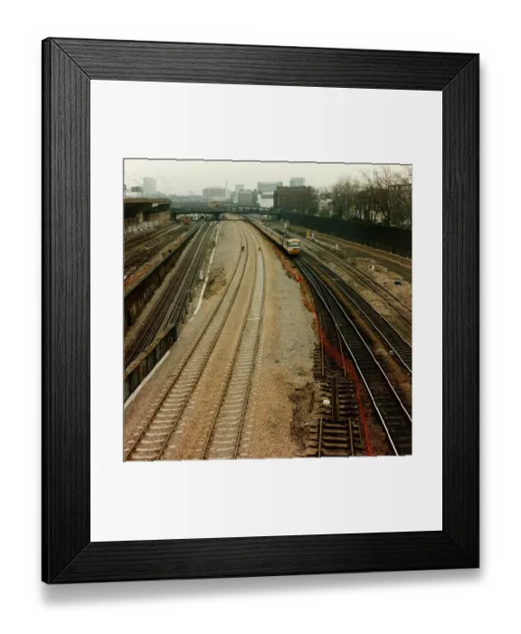 Framed Print : Paddington Station Approach, 1992 Framed Print : Paddington Station Approach, 1992