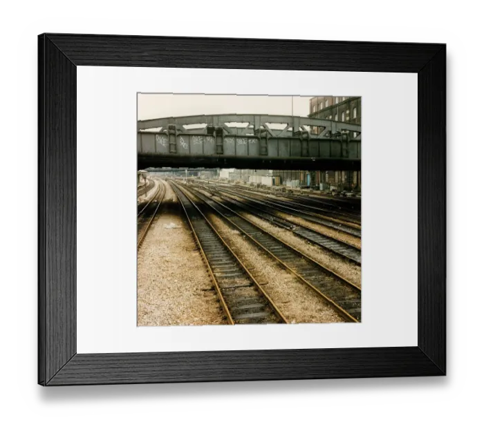 Framed Print : Paddington Station Approach, 1992 Framed Print : Paddington Station Approach, 1992