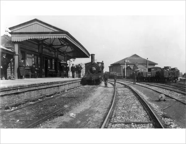 Brixham Station, c1910