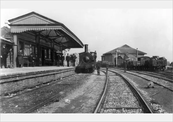 Brixham Station, c1910