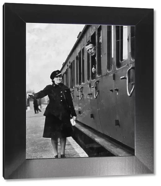 Female Stationmaster, June 1941