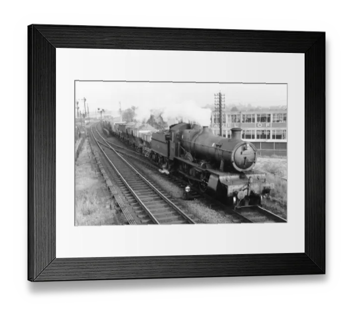 Framed Print : Manor class locomotive, No. 7087, Compton Manor, June 1961 Framed Print : Manor class locomotive, No. 7087, Compton Manor, June 1961