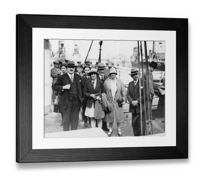 Framed Print : Mabel Kitson, Railway Queen 1927-1928