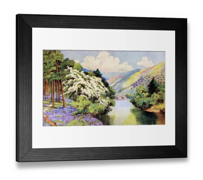 Framed Print : The Picturesque West Country, 1924 Framed Print : The Picturesque West Country, 1924