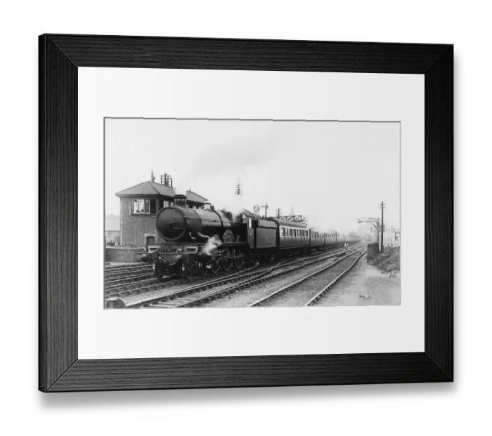 Framed Print : Carmarthen Castle, No 4076