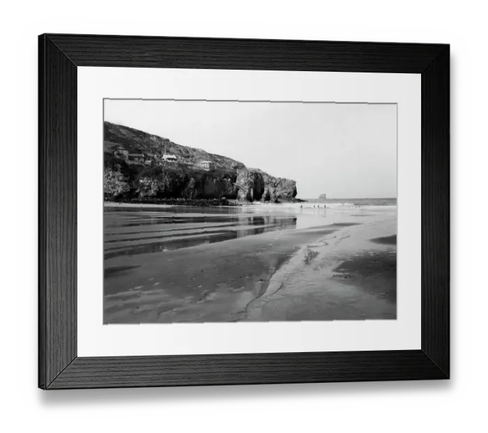 Framed Print : Trevaunance Cove at St Agnes, Cornwall