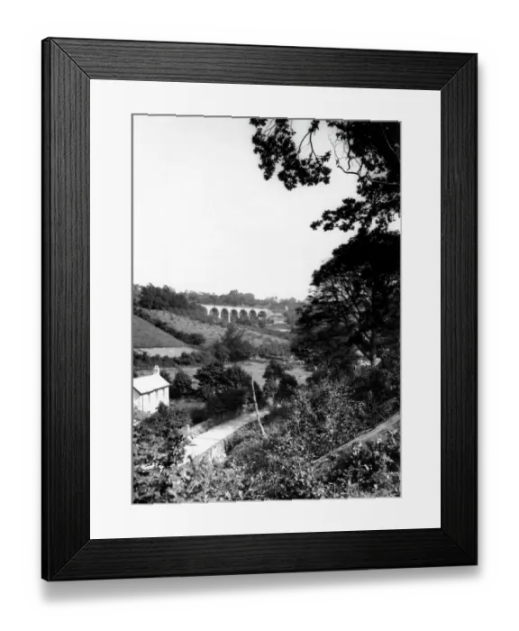 Framed Print : Treffry Viaduct near St Austell, Cornwall Framed Print : Treffry Viaduct near St Austell, Cornwall