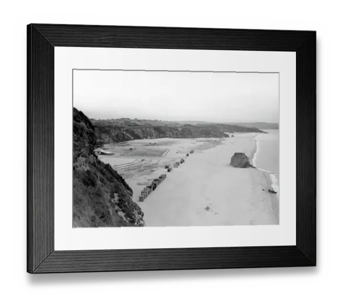 Framed Print : Carlyon Bay, Cornwall, c. 1928