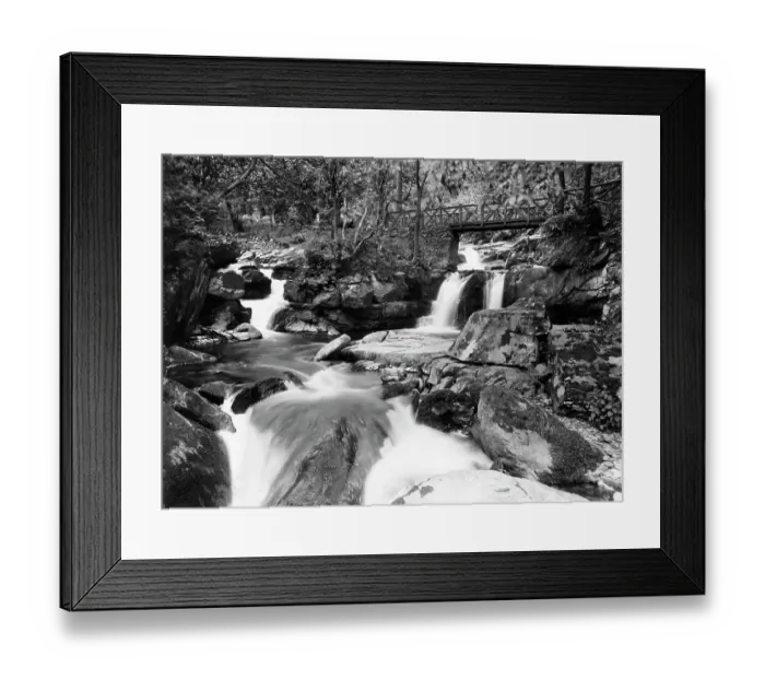 Framed Print : Cherry Lyn Falls near Lynton, Exmoor, 1924 Framed Print : Cherry Lyn Falls near Lynton, Exmoor, 1924