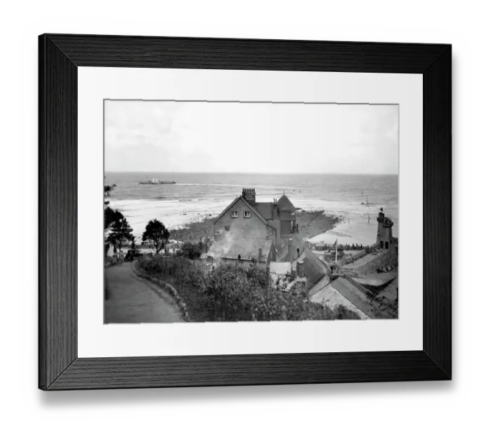 Framed Print : Lynmouth from The Hillside, Devon, August 1929