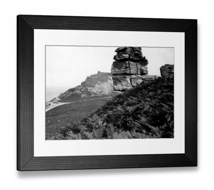 Framed Print : Valley of Rocks at Lynton, Devon, 1929
