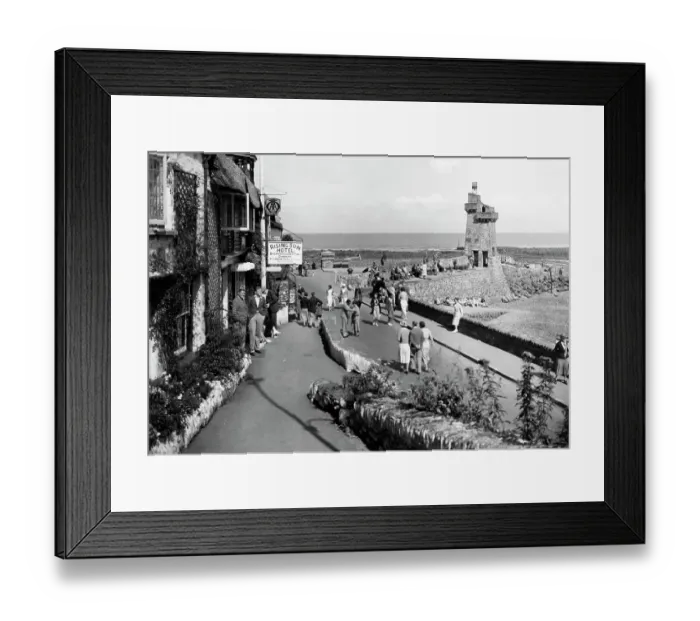 Framed Print : Lynmouth, Devon, September 1934 Framed Print : Lynmouth, Devon, September 1934