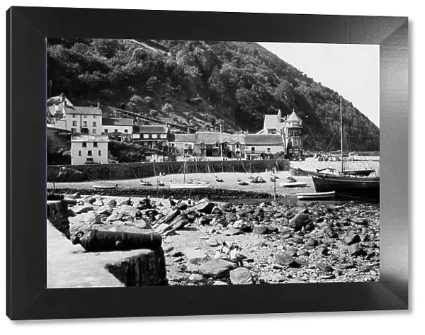 Lynmouth from the Harbour, 1934