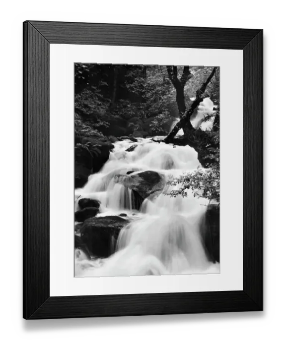 Framed Print : Glen Lyn Gorge at Lynmouth, Devon, 1950
