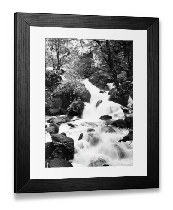 Framed Print : Glen Lyn Gorge at Lynmouth, Devon, 1950 Framed Print : Glen Lyn Gorge at Lynmouth, Devon, 1950