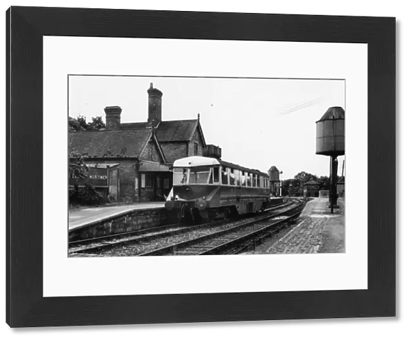 Cleobury Mortimer Station, Shropshire, 1961