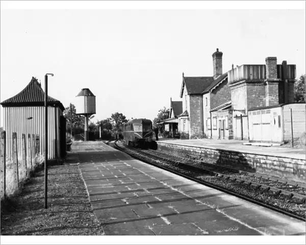 Cleobury Mortimer Station, Shropshire, c. 1930