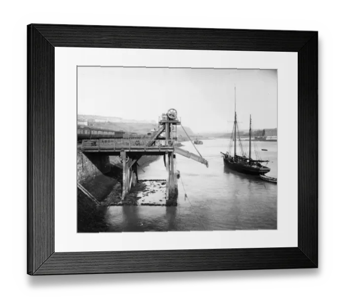 Framed Print : Neyland Coal Stage, 1926 Framed Print : Neyland Coal Stage, 1926