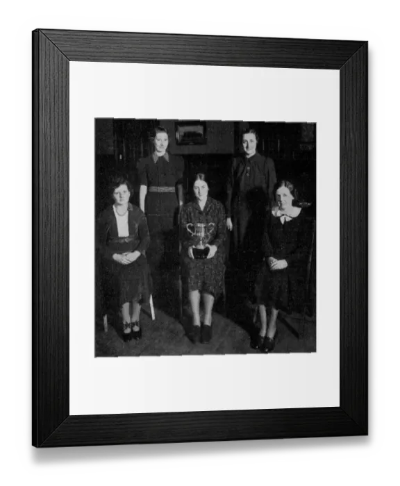 Framed Print : St John Ambulance Challenge Cup, May 1938