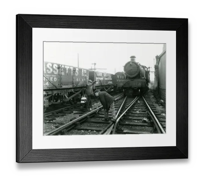 Framed Print : Staged accident image from the Safety Movement campaign, about 1929 Framed Print : Staged accident image from the Safety Movement campaign, about 1929