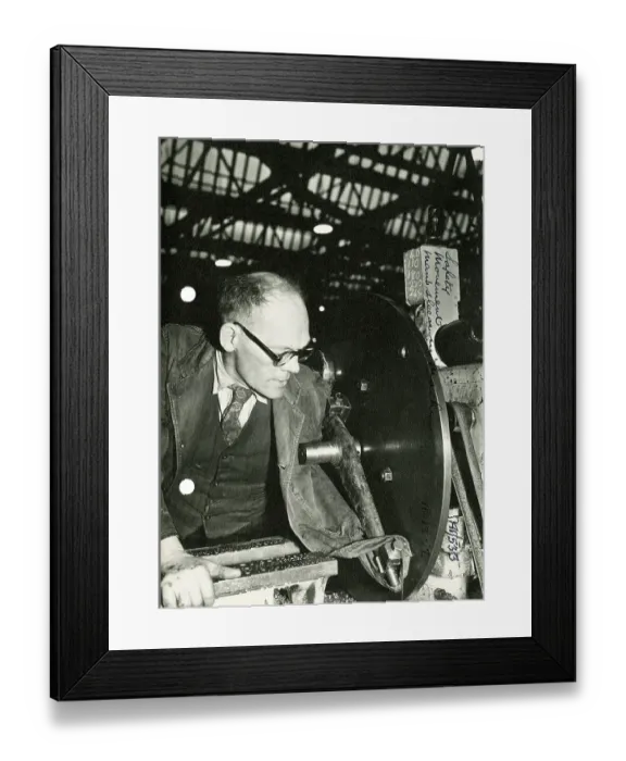 Framed Print : Images from the Safety Movement Campaign, 1952
