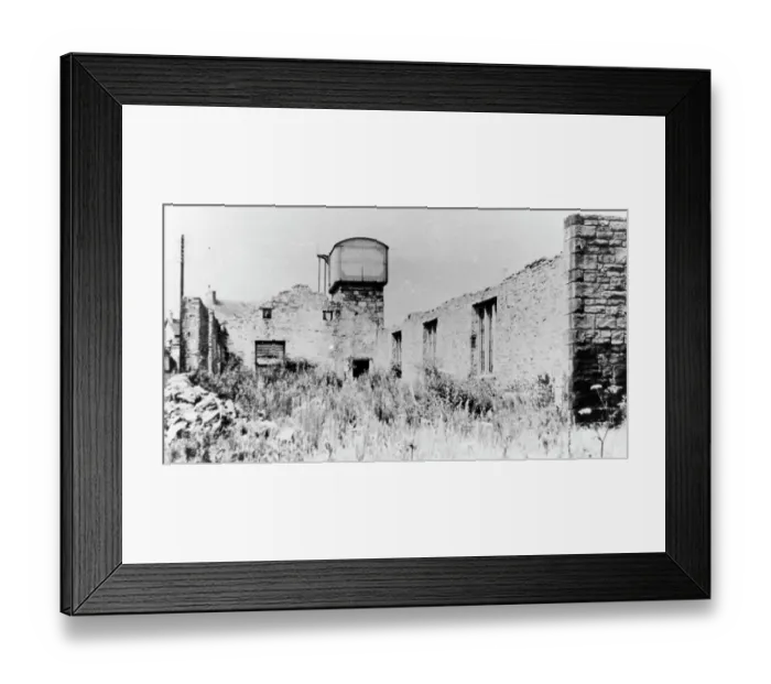 Framed Print : Aberdare Engine Shed
