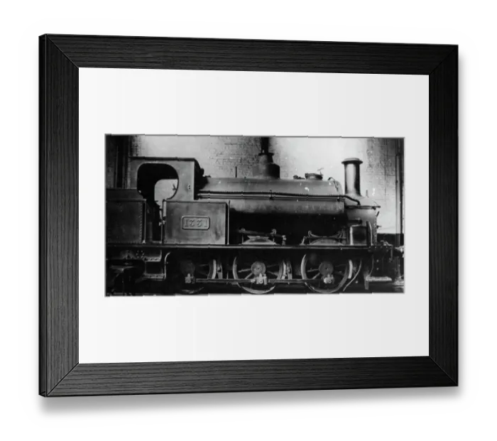 Framed Print : No. 1331. 0-6-0 Saddle Tank. Built in 1877 by Fox, Walker Framed Print : No. 1331. 0-6-0 Saddle Tank. Built in 1877 by Fox, Walker