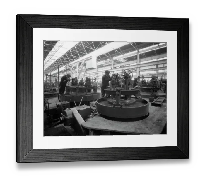 Framed Print : Stafford Road Works, Wolverhampton, about 1930