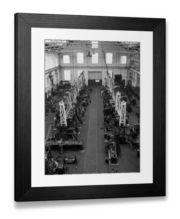 Framed Print : Stafford Road Works, Wolverhampton, about 1930 Framed Print : Stafford Road Works, Wolverhampton, about 1930