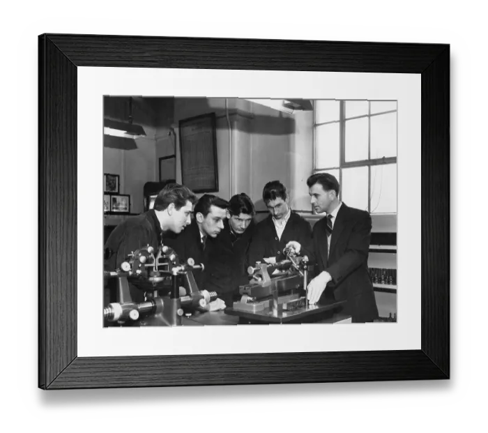 Framed Print : Engineering lesson at Swindon's Pre-Apprentice Training School, 1963 Framed Print : Engineering lesson at Swindon's Pre-Apprentice Training School, 1963