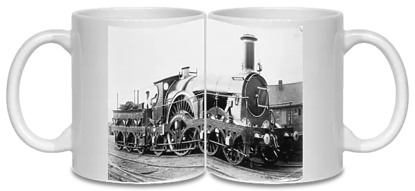 Bulkeley. 4-2-2 broad gauge locomotive built 1865. Rover class