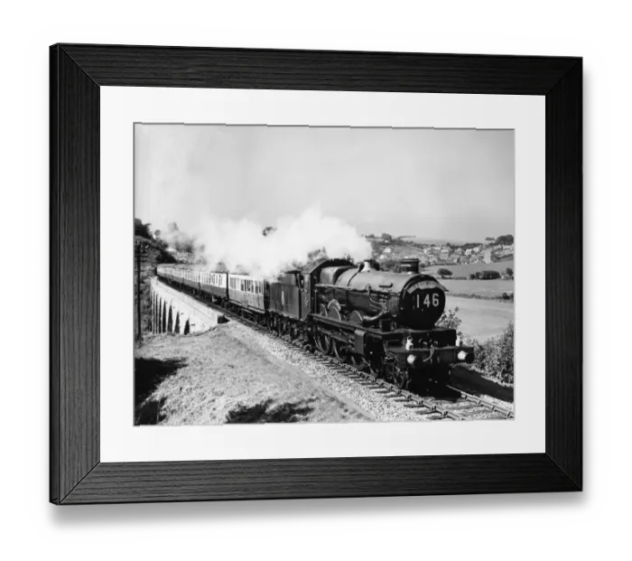 Framed Print : No 7018 Drysllwyn Castle near Churston, 1956